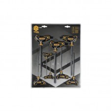 56649 VOREL Set 8 chei hexagonale Allen cu maner T..